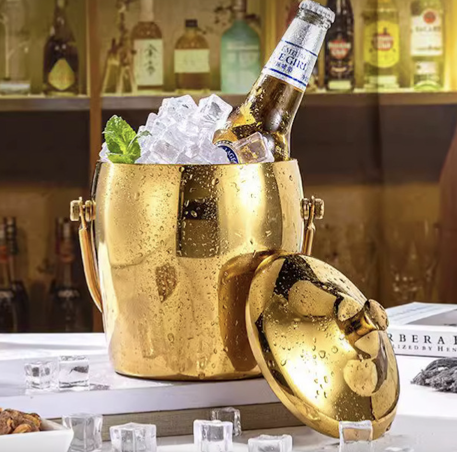Double Walled Insulated Ice Bucket 3
