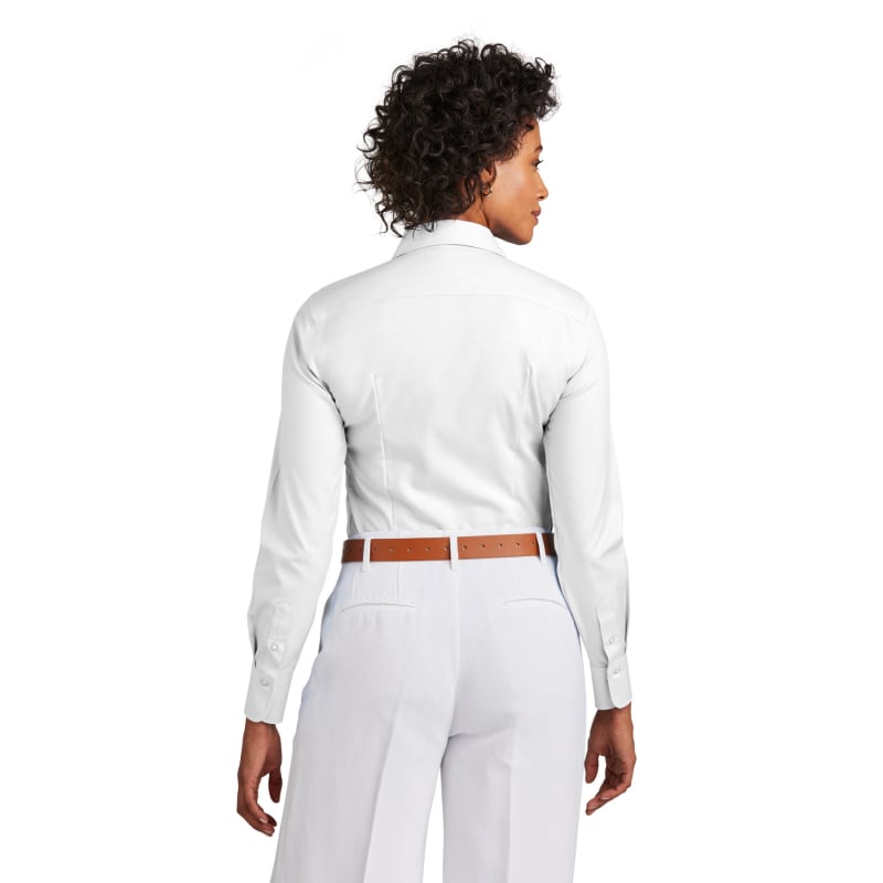 Brooks Brothers Women's Wrinkle-Free Stretch Pinpoint Shirt 15