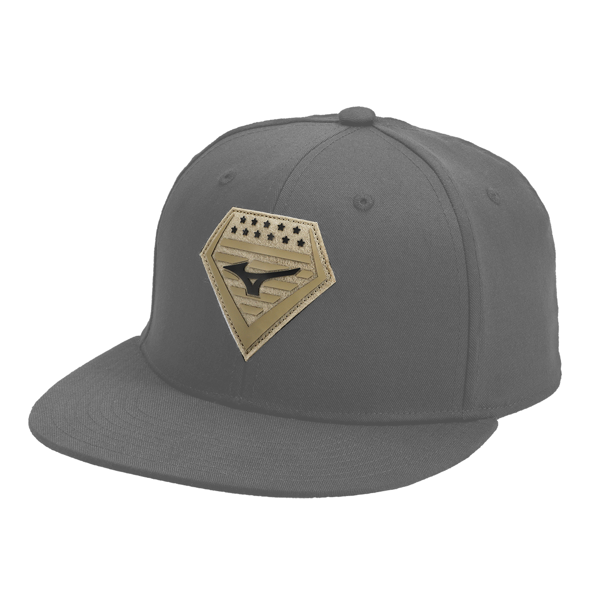 RUNBIRD Diamond Patch Snapback Hat 2