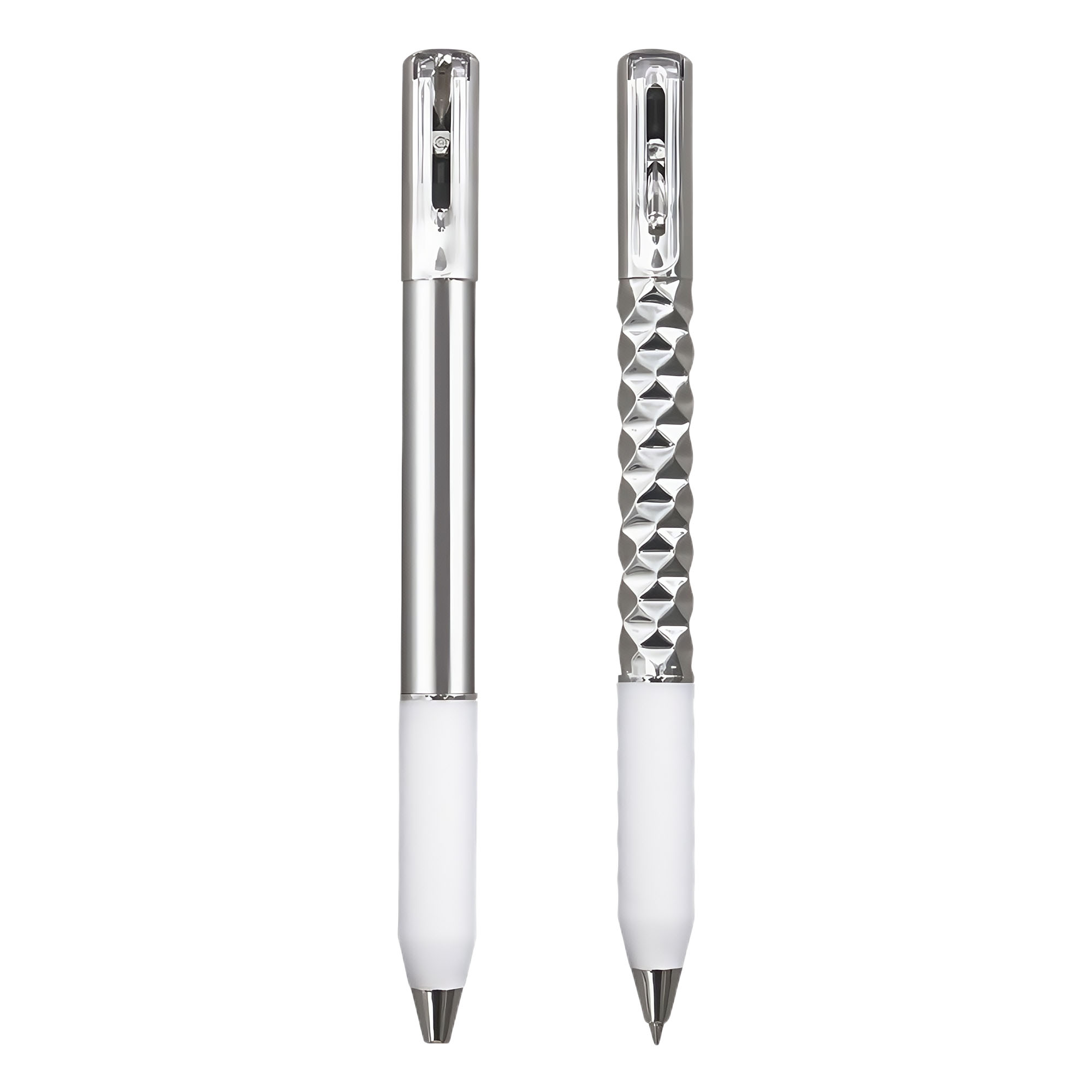 Rhombus Geometric Transforming Pen - Retractable Stress Relief Ballpoint Pen for Students 4