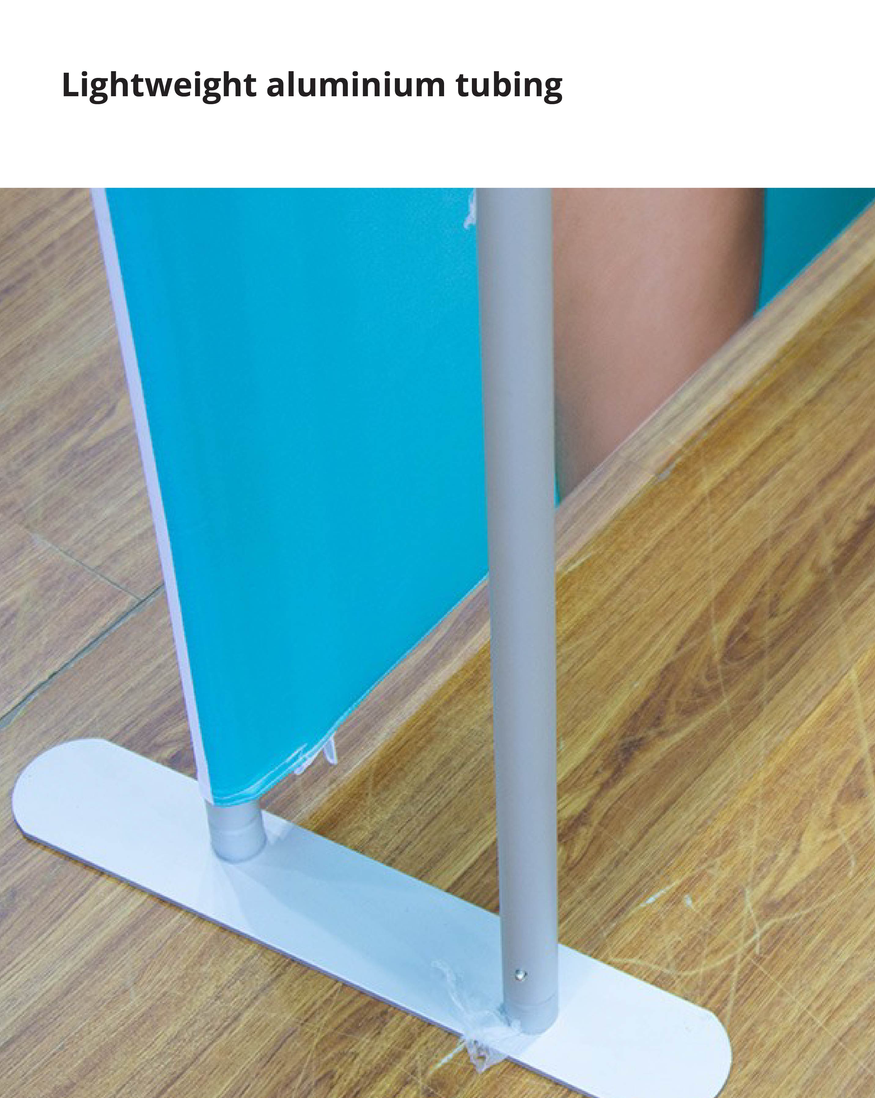 Tension Fabric Stand With LCD Board 3