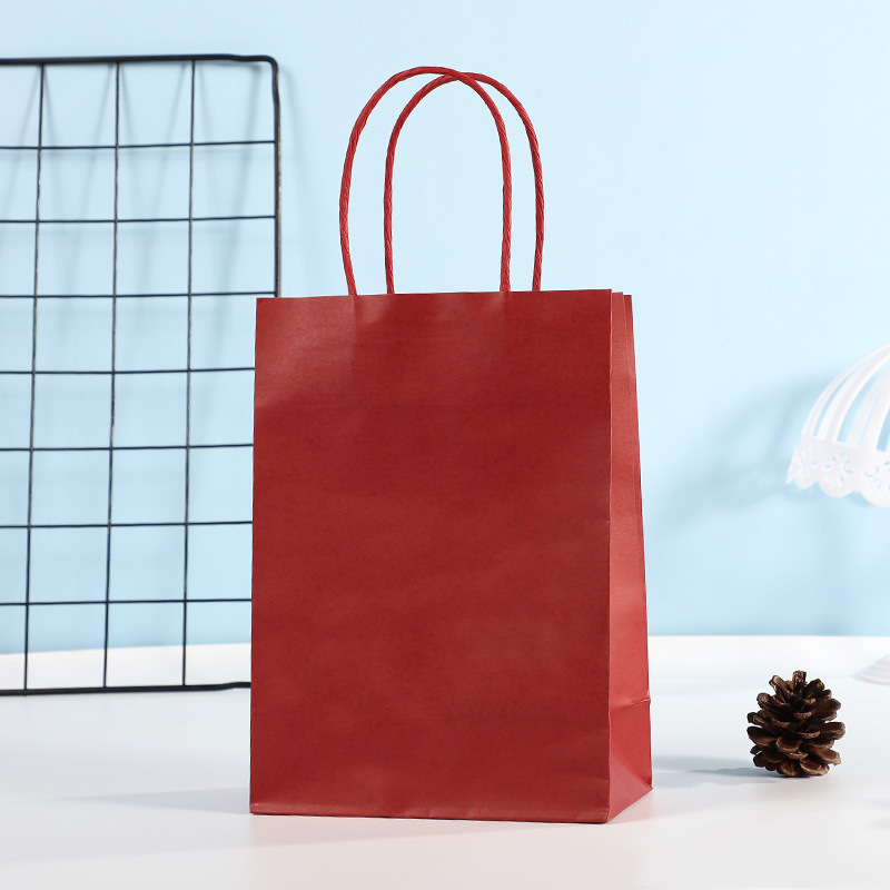 Colored Kraft Bags 8