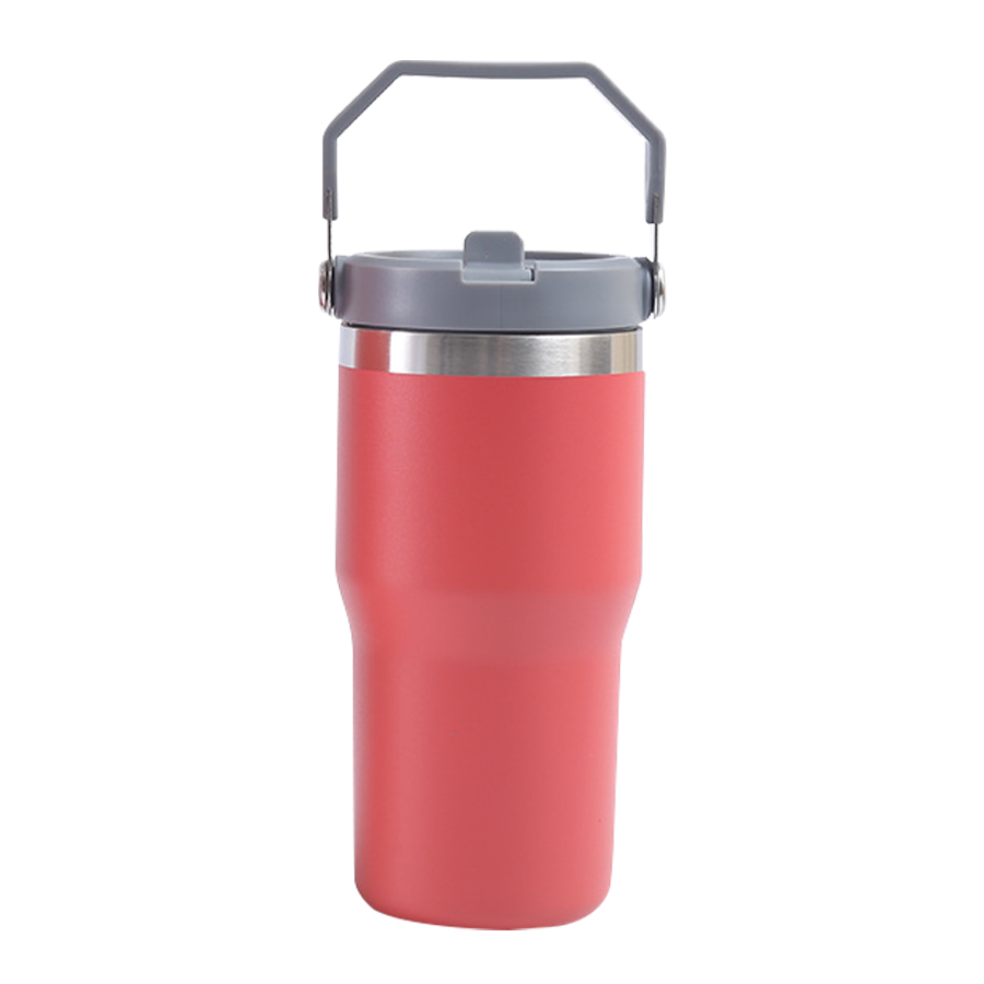 MaxImprint 30oz Stainless Steel Car Tumbler with Handle Full Wrap Full Color Imprint Included 1