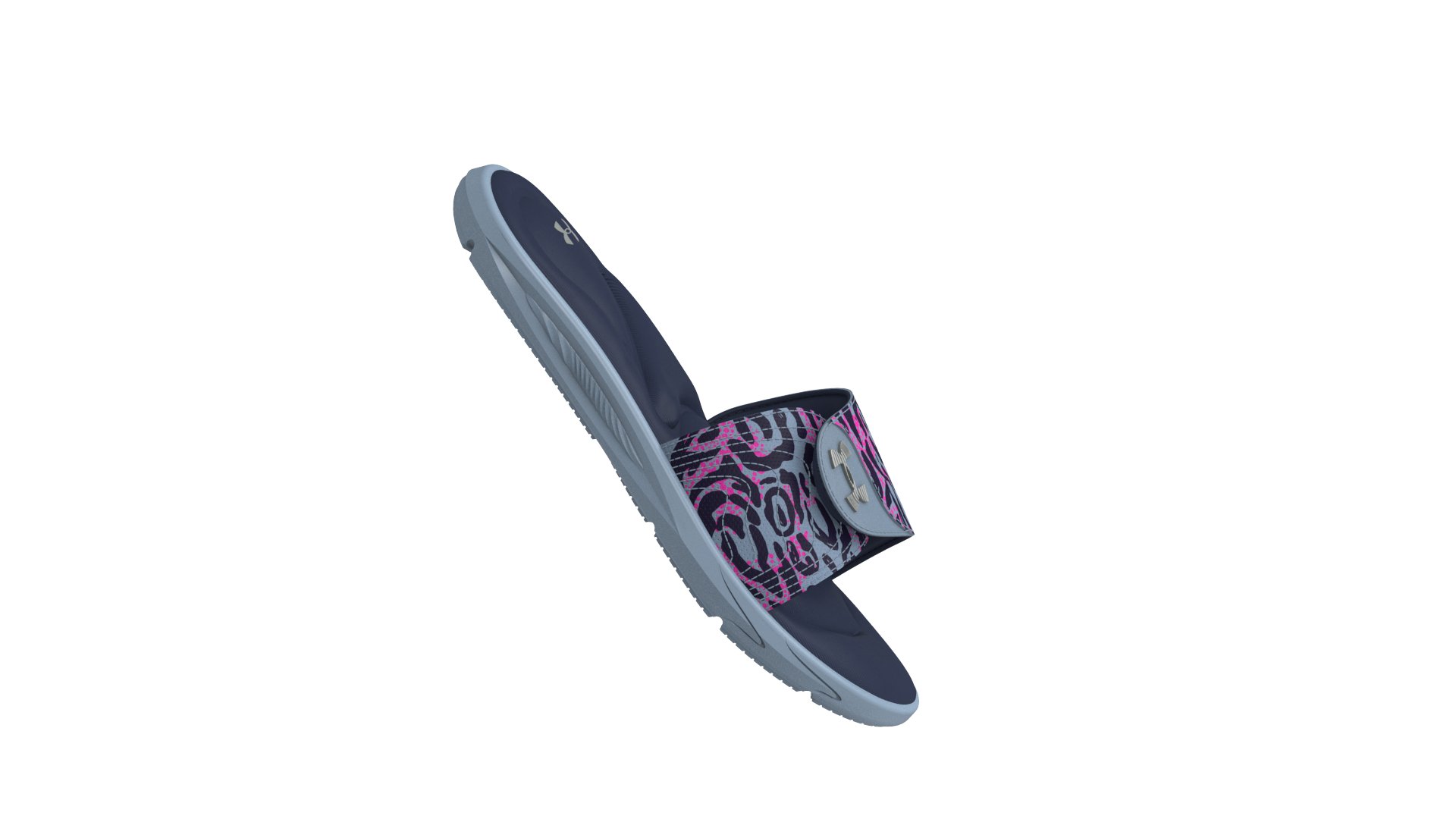 UA Ignite VI Graphic Strap Women's Slides 11