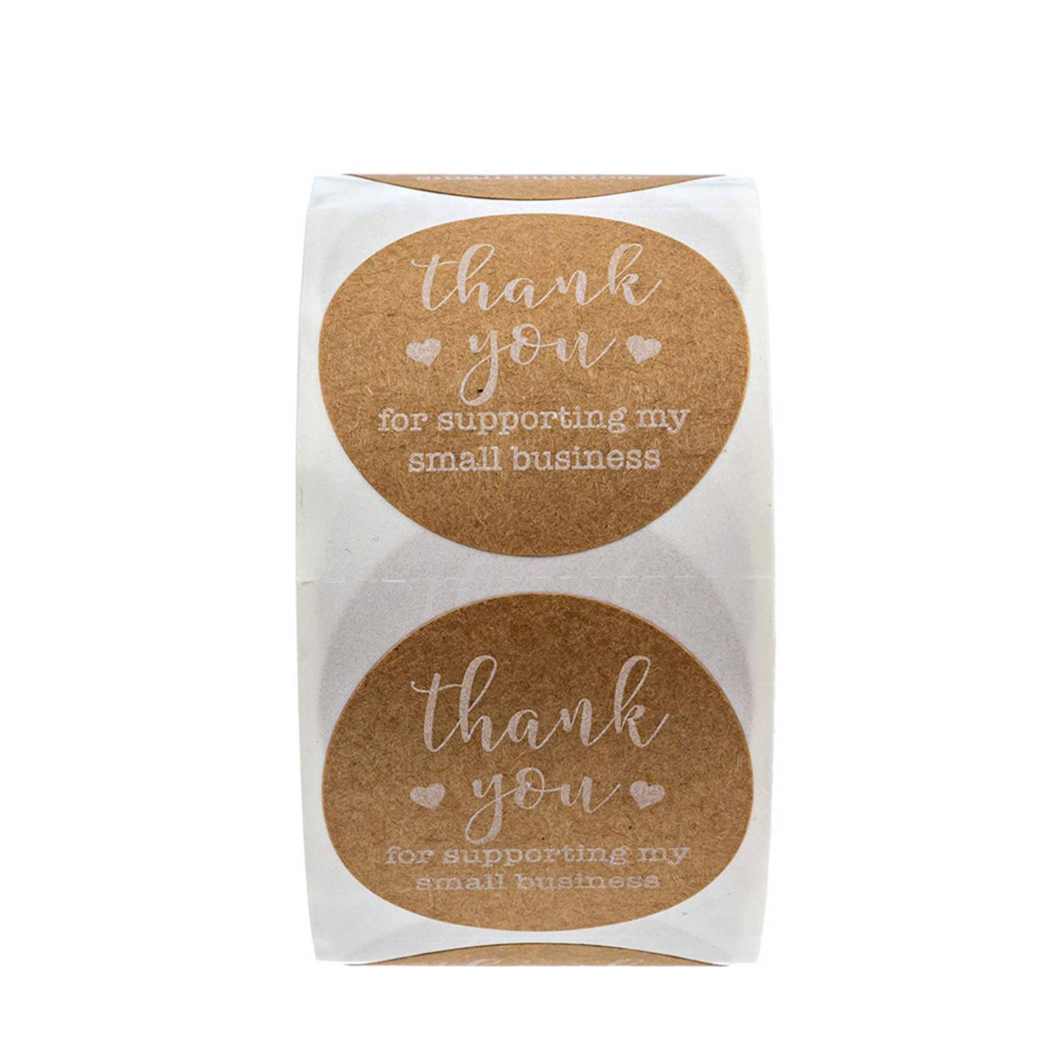 Oval Roll Label 6