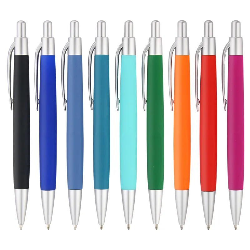 Custom Click Action Plastic Pens 2
