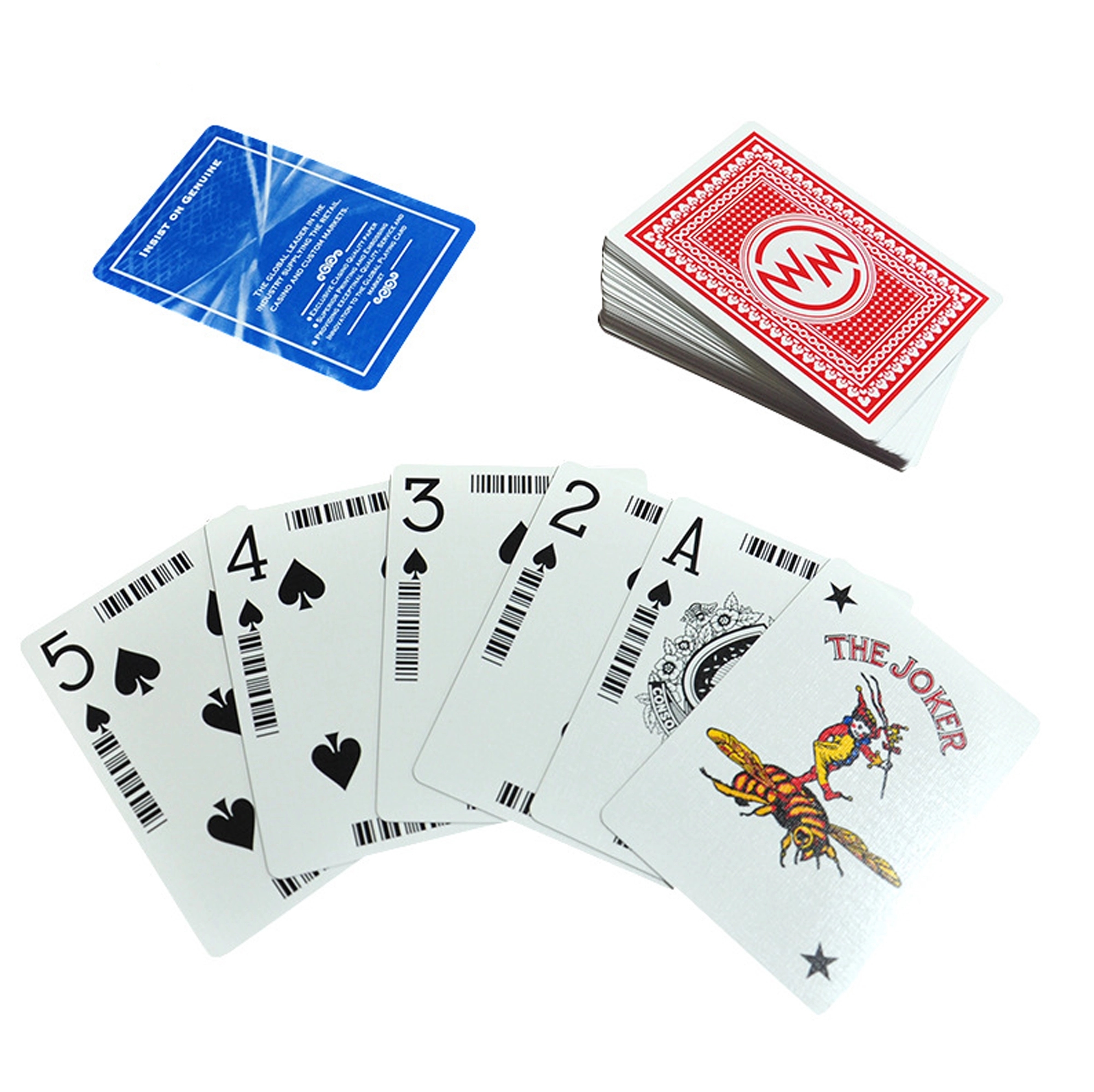 Full Color Poker Game Cards 2