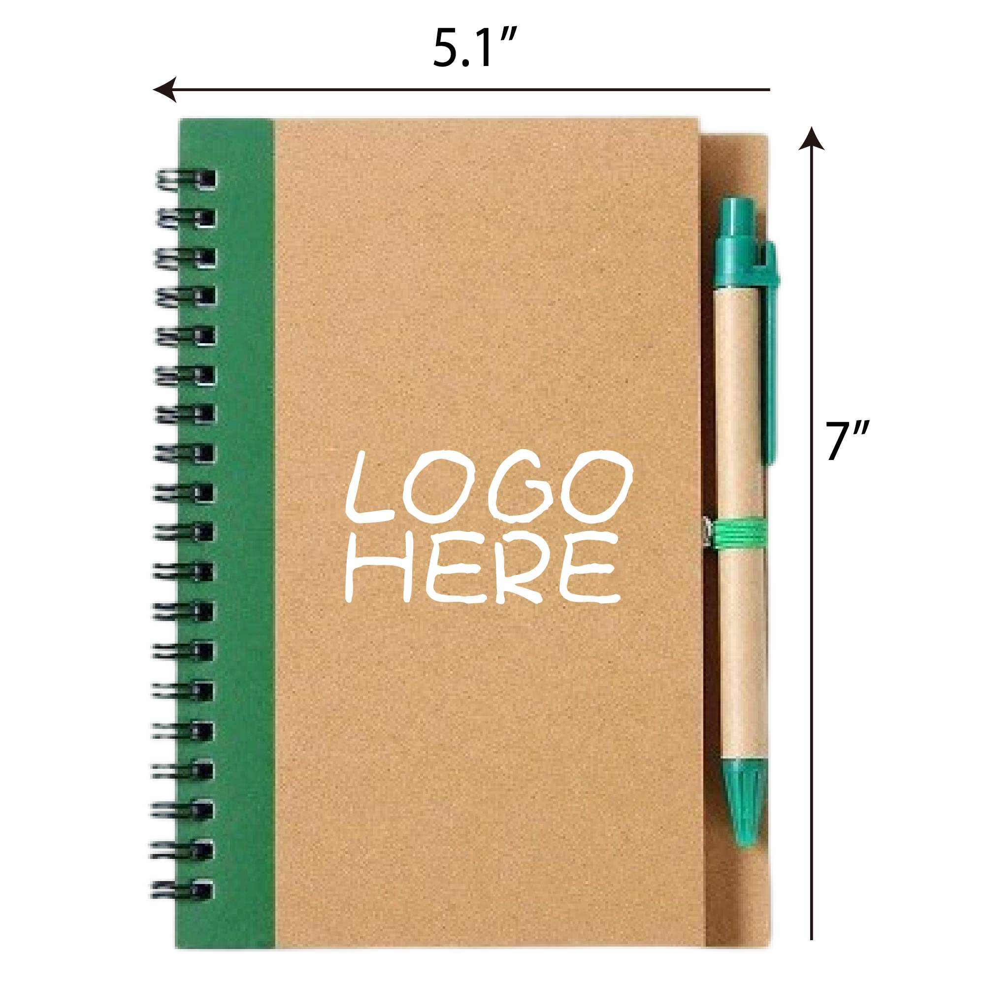 Eco-Friendly Notebook with Pen 2