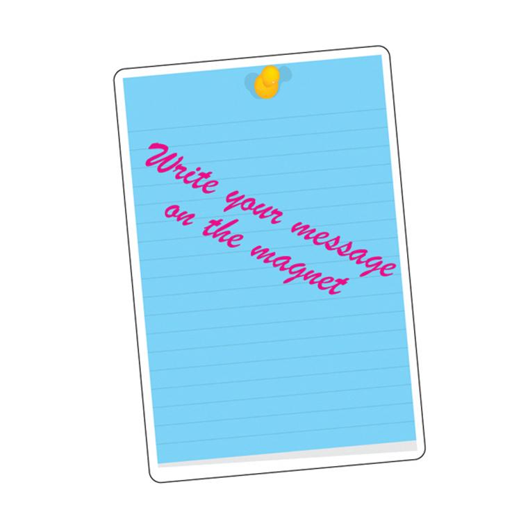 Dry Erase 12.01" to 18" Sq In Custom Shape Magnet 1