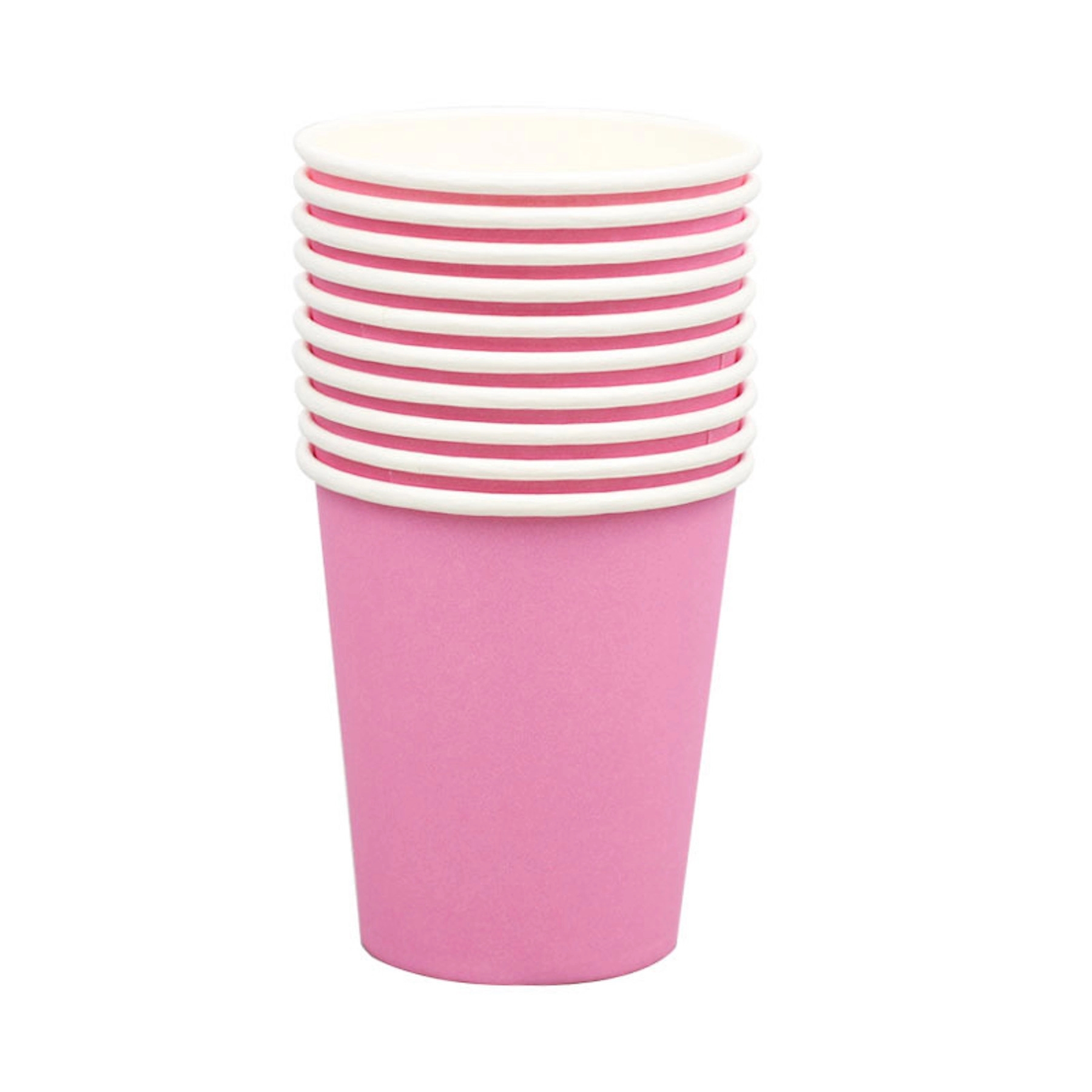 8Oz Colored Plain Paper Cup 17