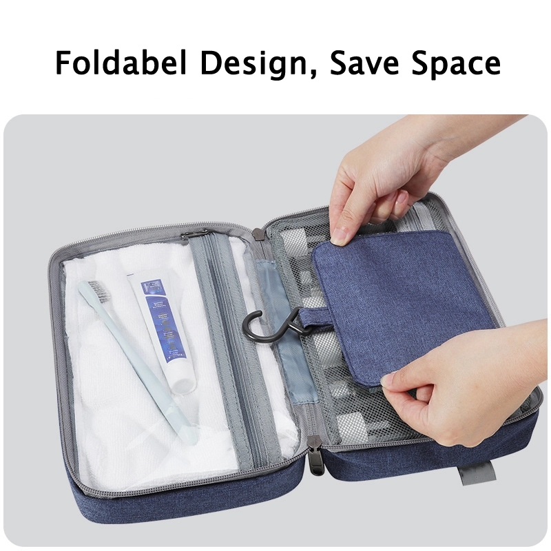 Hanging Travel Toiletry Bag & Makeup Cosmetic Organizer 6