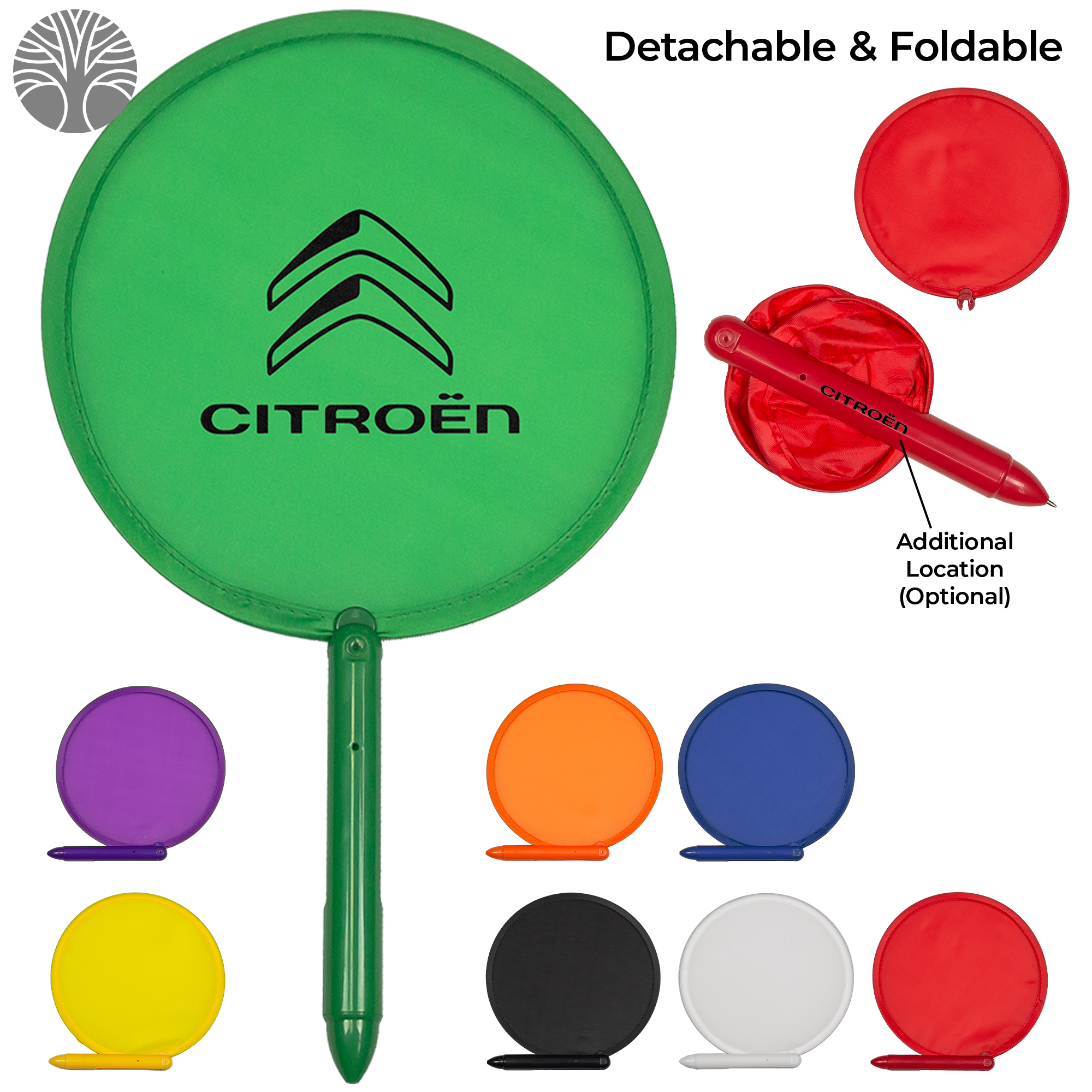 Recycled 3-in-1 Hand Fan Pen 11