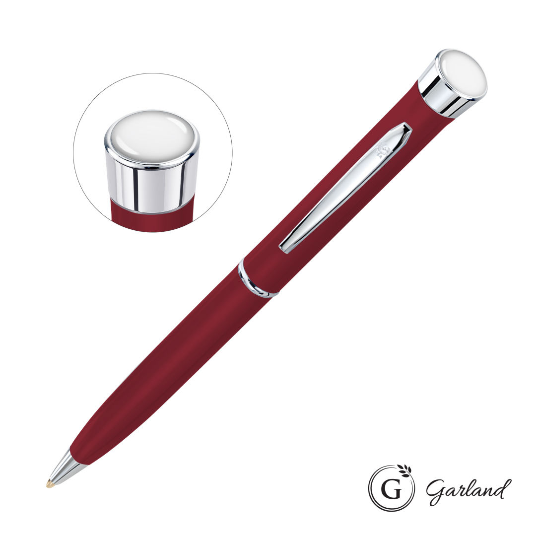 Garland® Color Matte Custom Twist Pen - Chrome 17