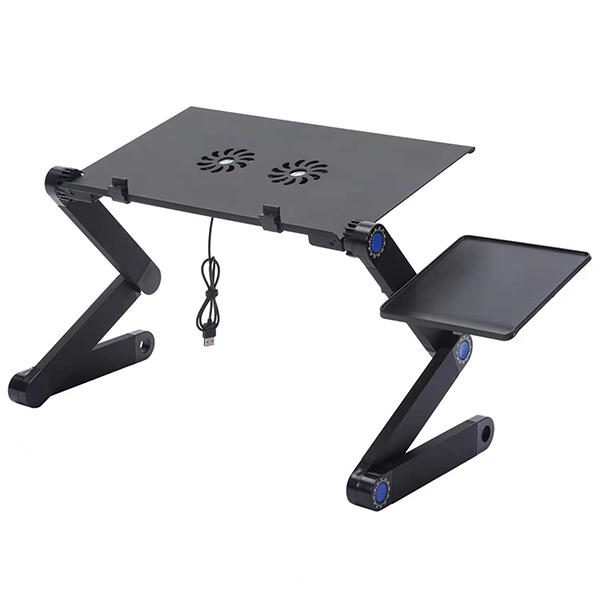 Adjustable Laptop Stand with Cooling Fan And Mouse Pad 3