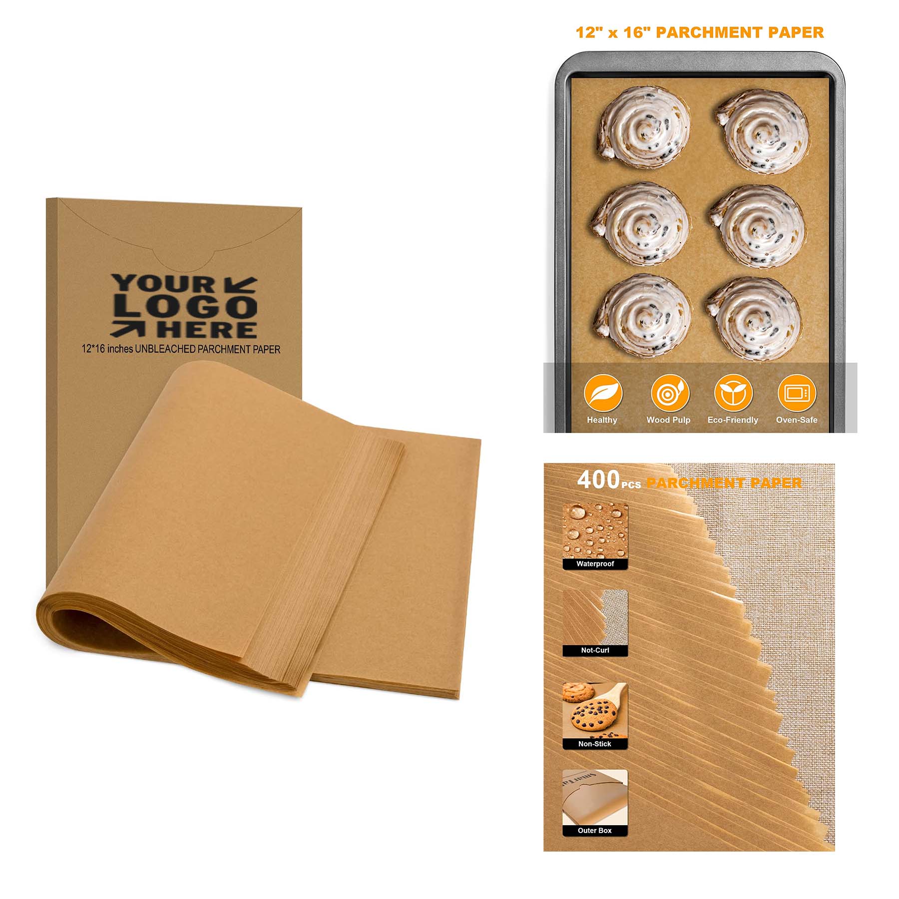 Square Sheepskin Parchment Paper  1