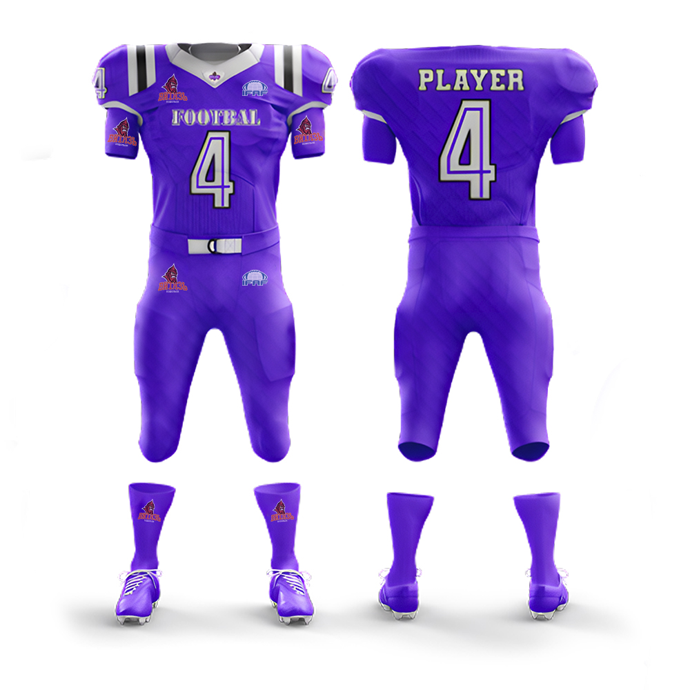 Custom Football Uniform - Jersey and Pants 8