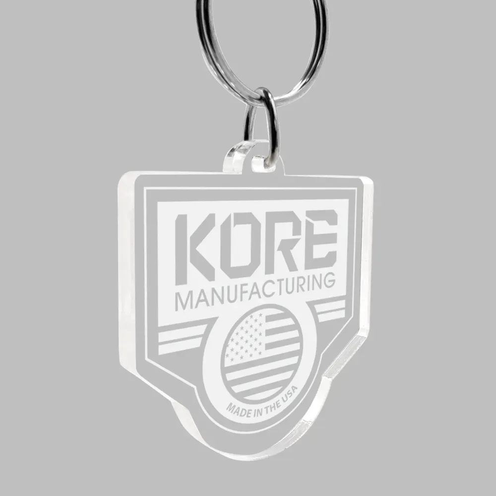 1/4" Custom Laser Etched Keychain 4