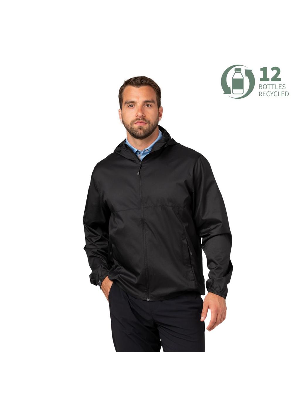Storm Creek Men's Idealist Water-Resistant Full Zip Hooded Windbreaker 2