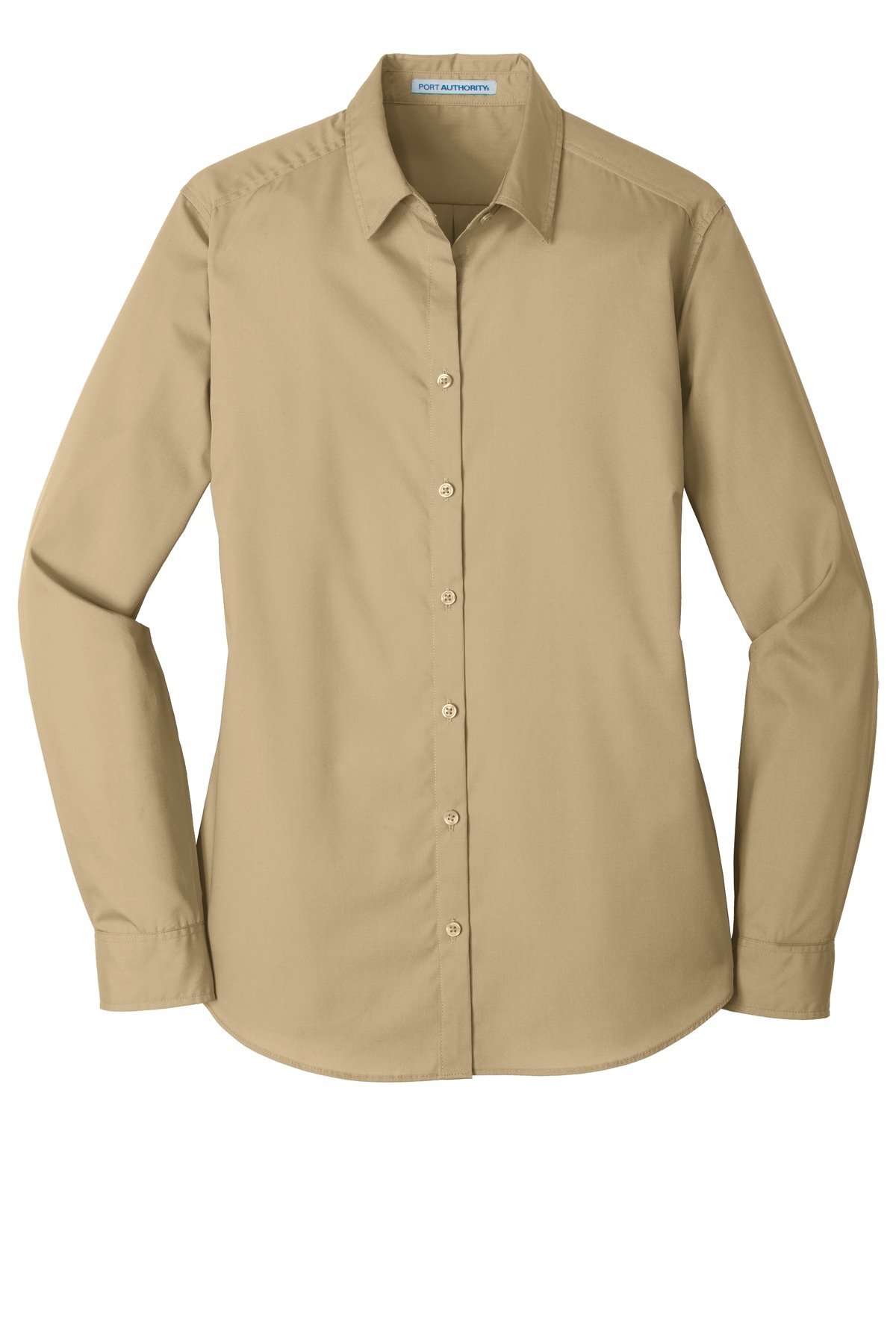 Port Authority Women's Long Sleeve Carefree Poplin Shirt. LW100 10
