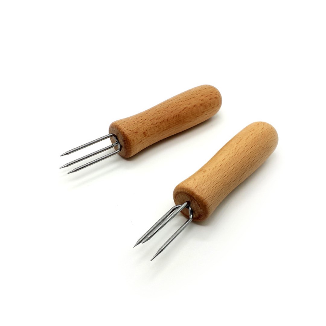 Stainless Steel BBQ Corn Fork 5