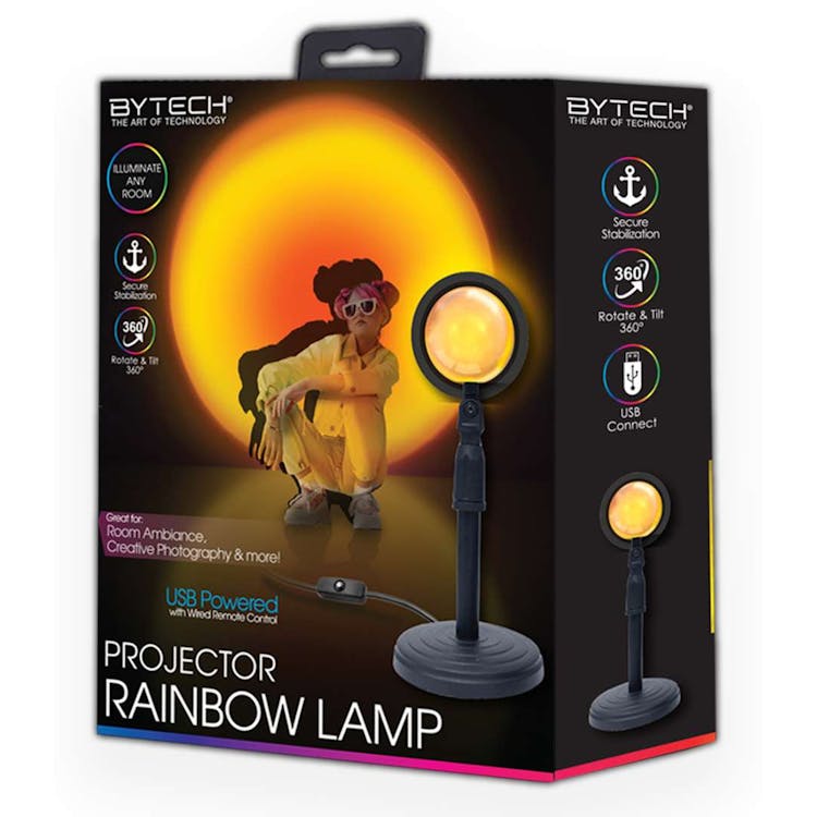 Projector Rainbow Lamp - Black 2