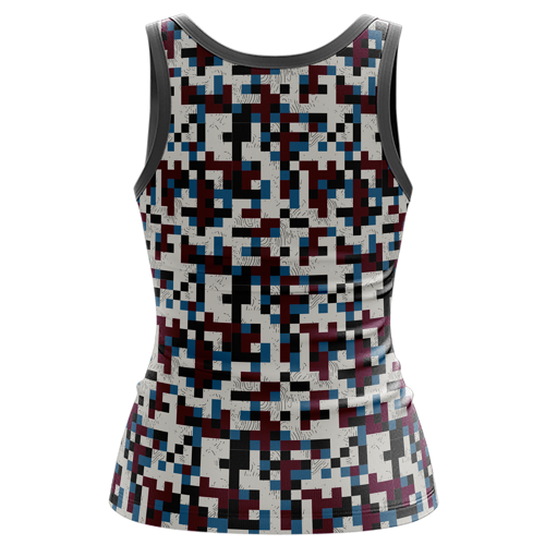 Women's Sublimation Classic Tank Top - 180G Silk-Feel 3