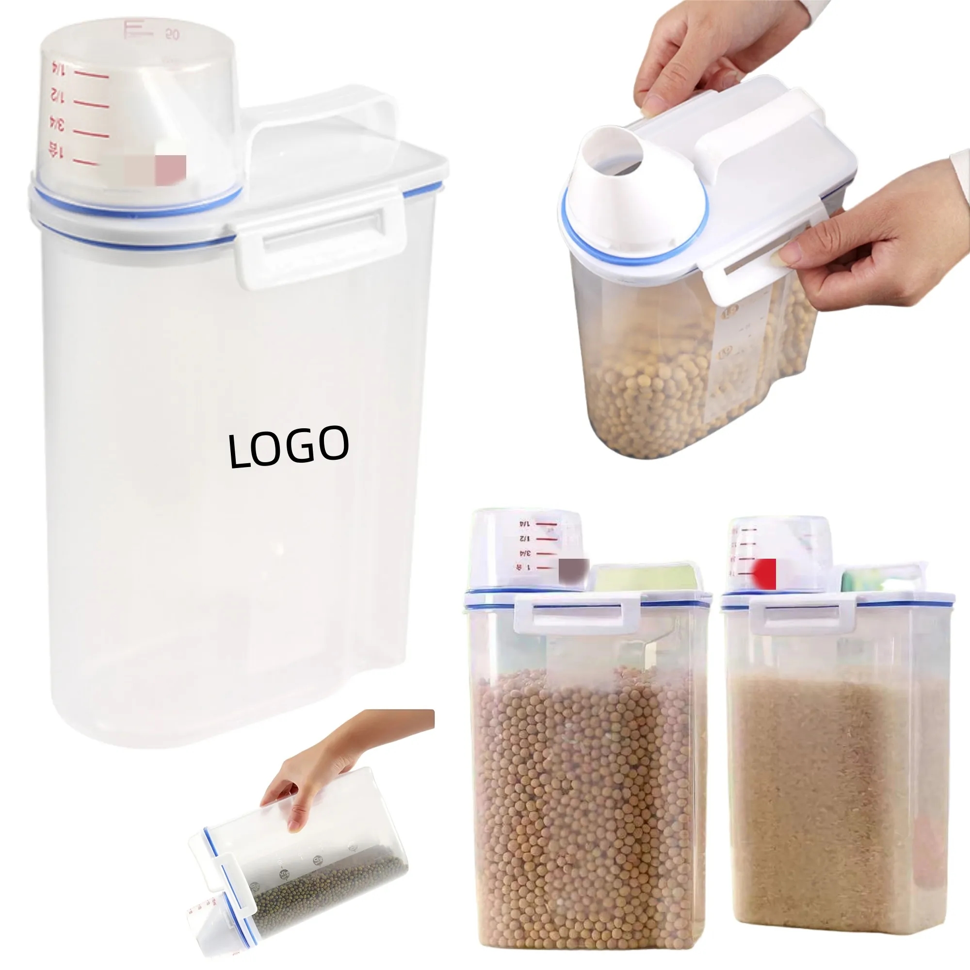 Plastic Airtight Storage Jar 2