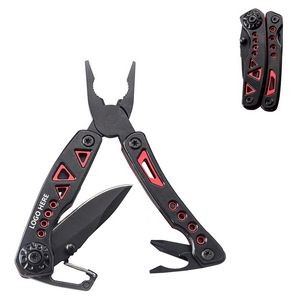 Compact Foldable Multi Tool Pliers With Carabiner 26