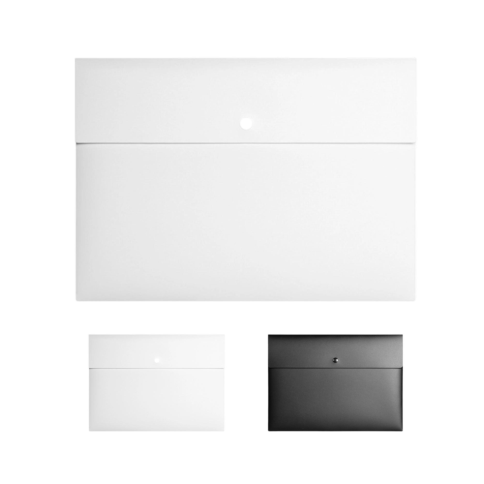 A4 Business Presentation Folder Waterproof Leather Look 3
