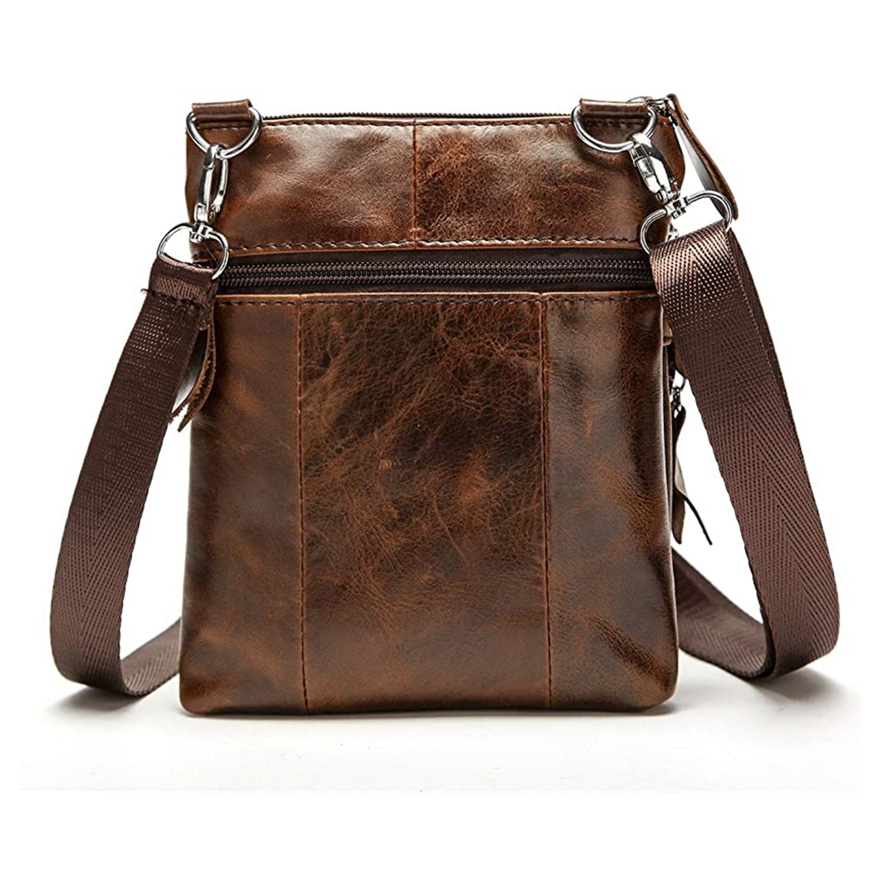 Genuine Leather Crossbody Bag 1