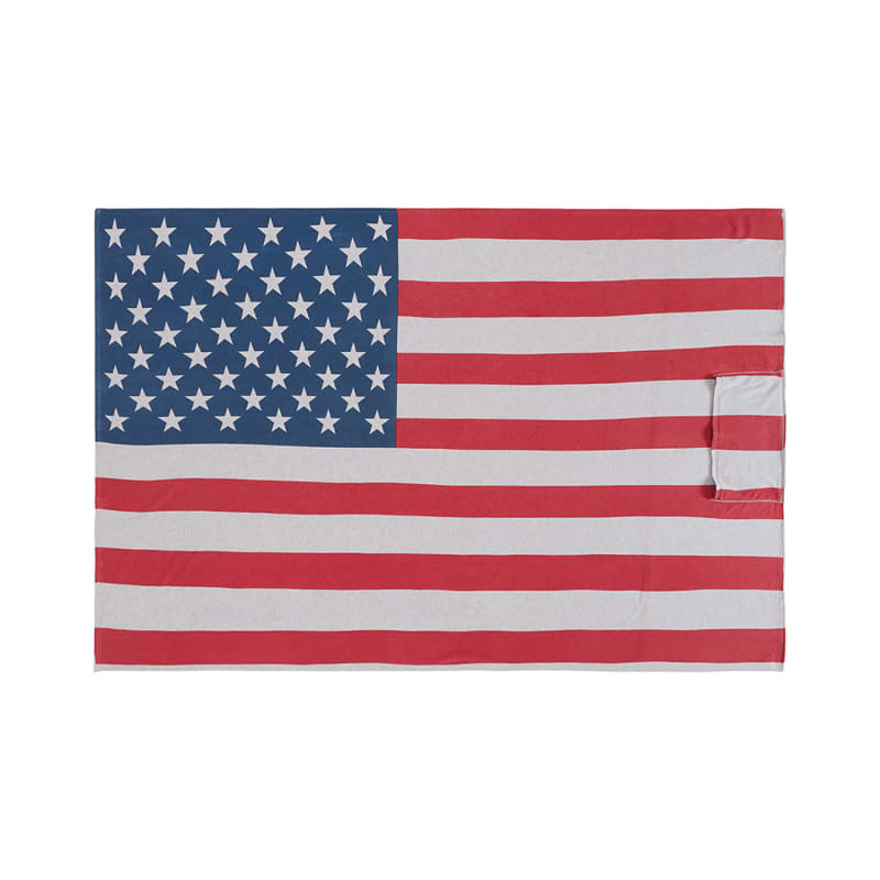 J America Unisex Triblend Fleece Blanket 9