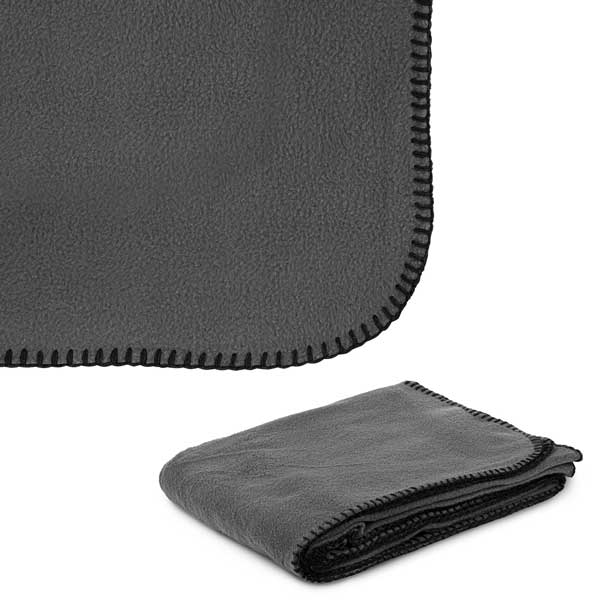 260g Anti-Pill Embroidered Fleece Throw Blanket 50" x 60" 1