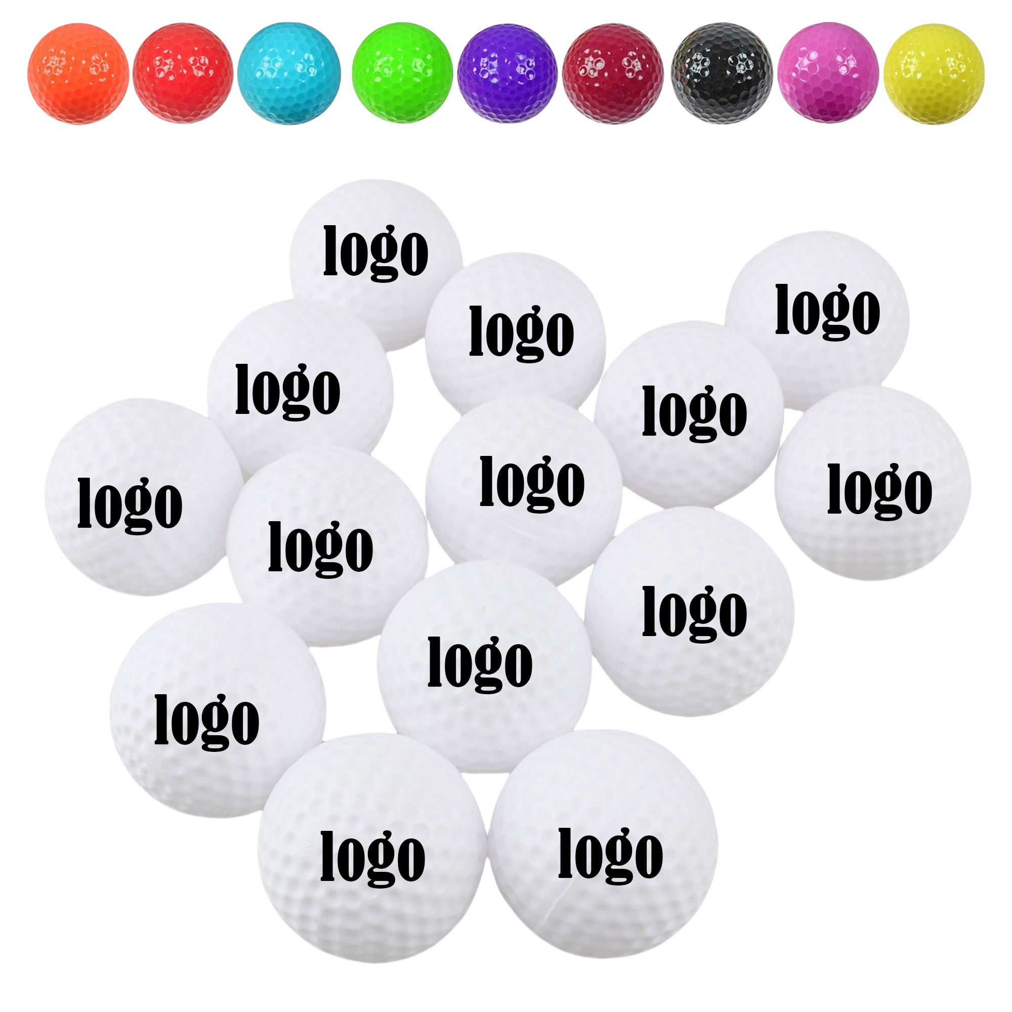 Multi - Color Golf Balls 2