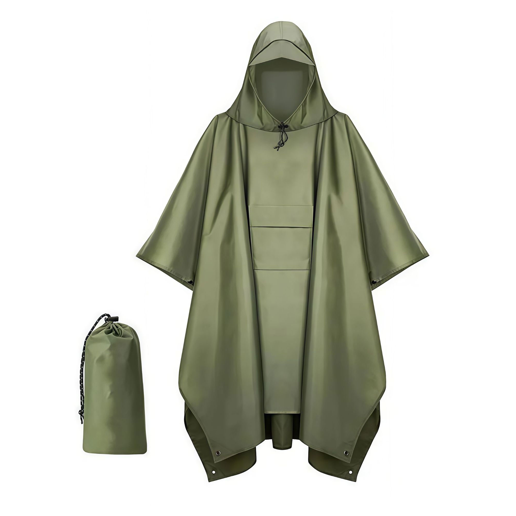 Outdoor Multifunctional 3-in-1 Poncho Raincoat 3