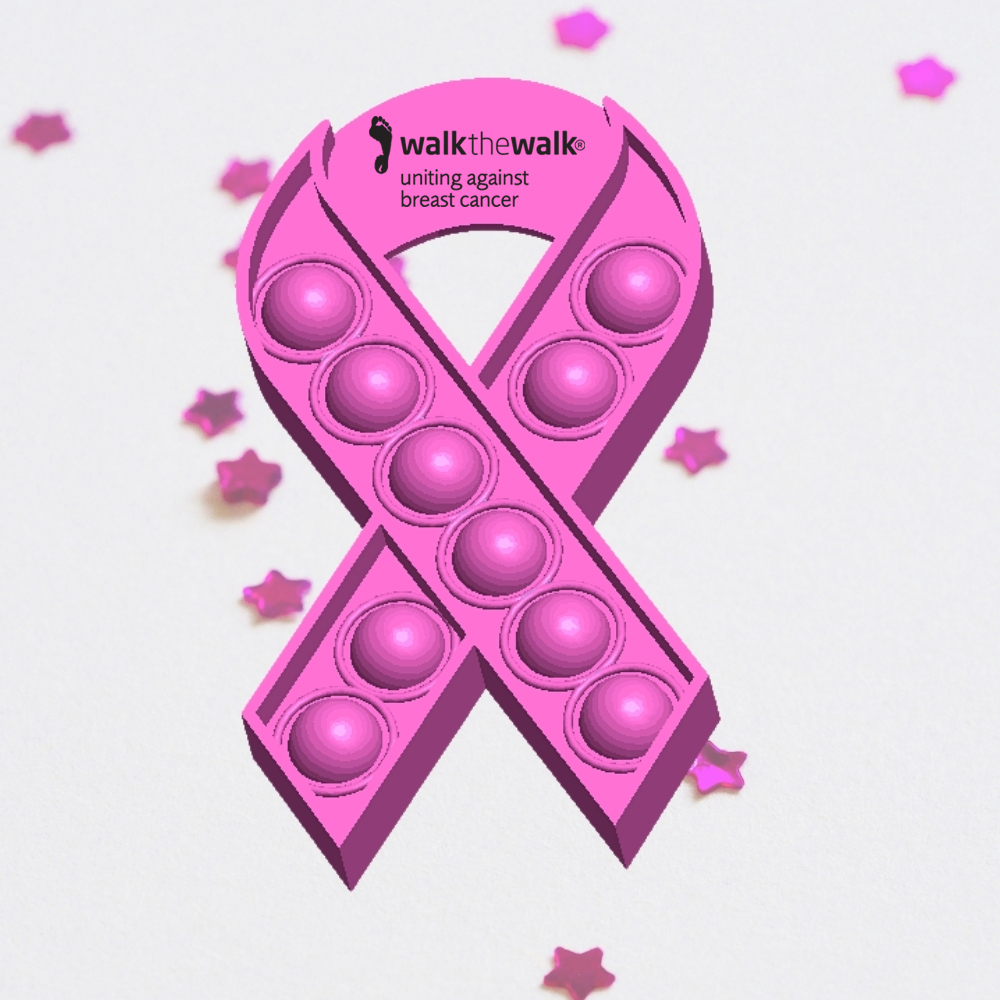 Pop It Fidget Toy - Breast Cancer Awareness 2
