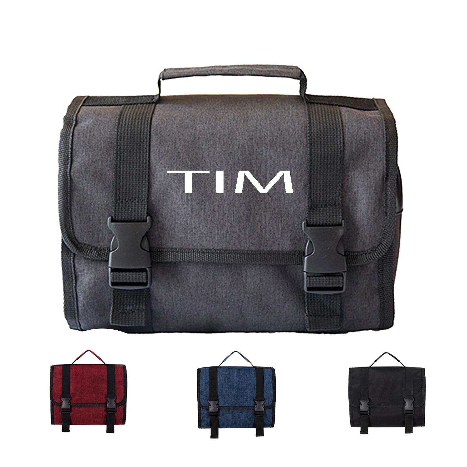 Polyester Flap-Over Messenger Bag 2
