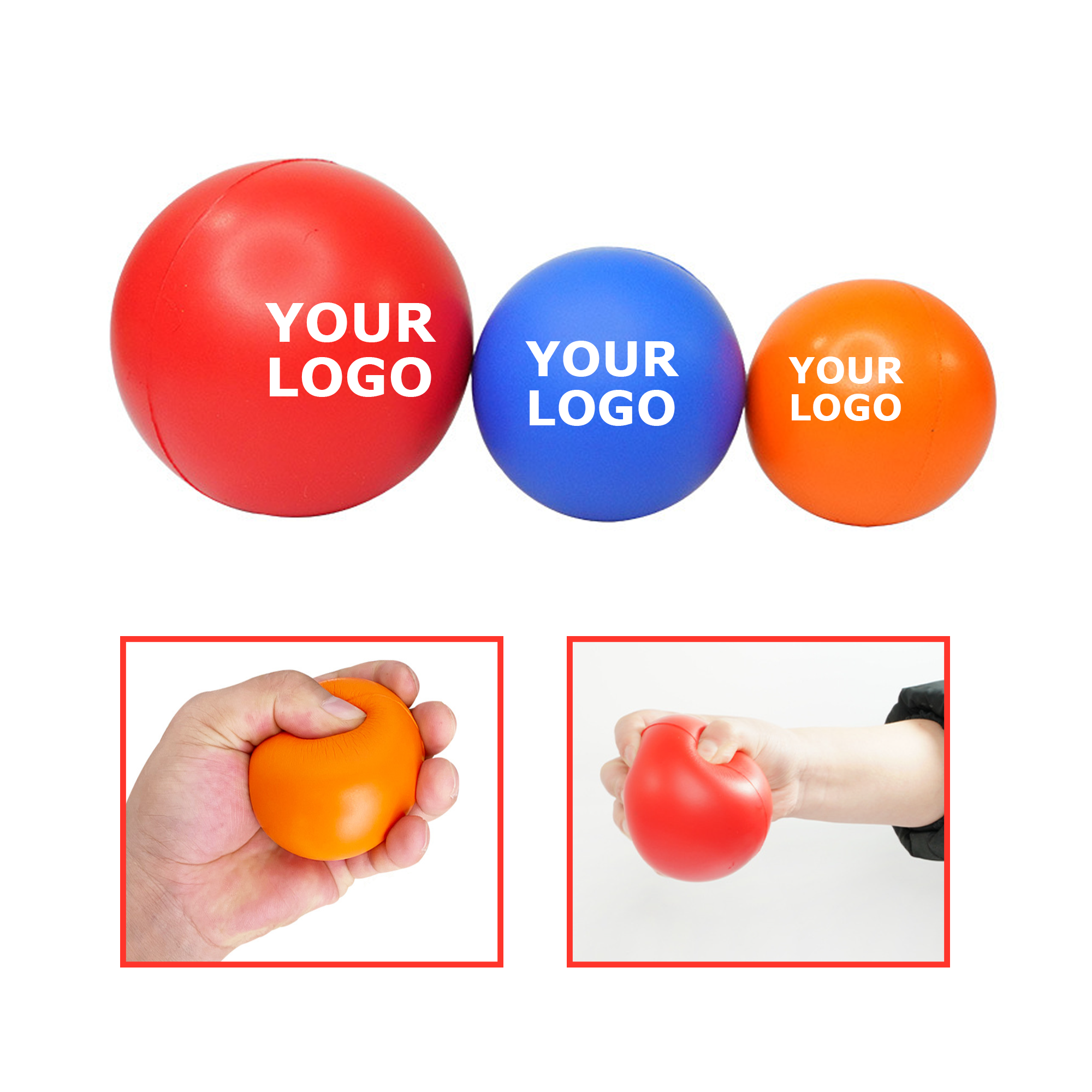 Promotional Round Stress Relief Ball 2