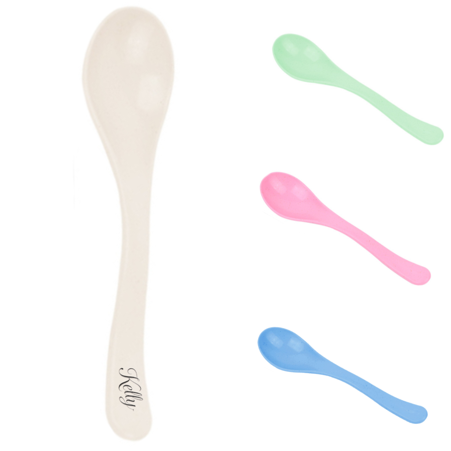 Kids Eco Friendly Wheat Straw Soup Spoons 9