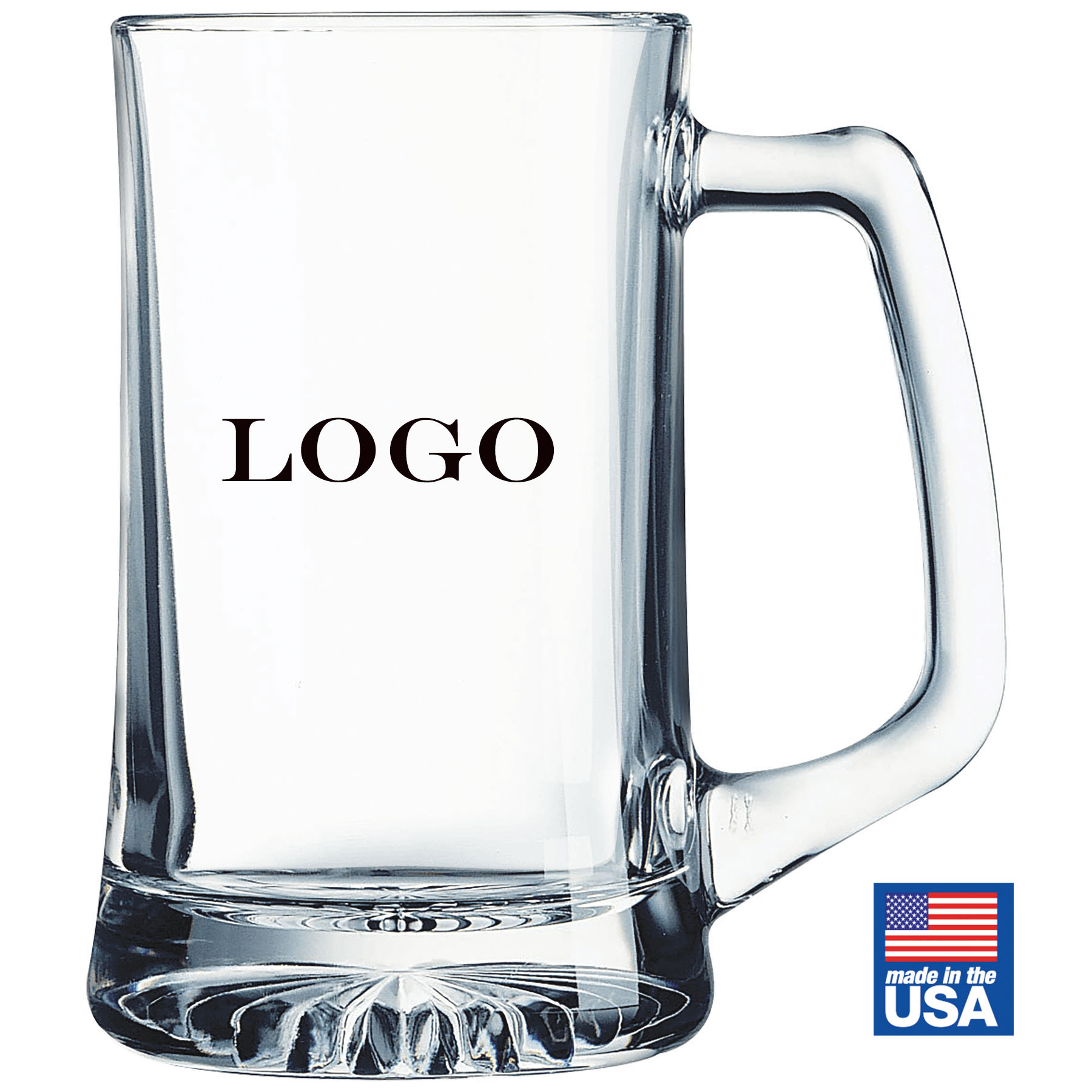 25 oz Beer Glass Mug (Made in the USA) 3