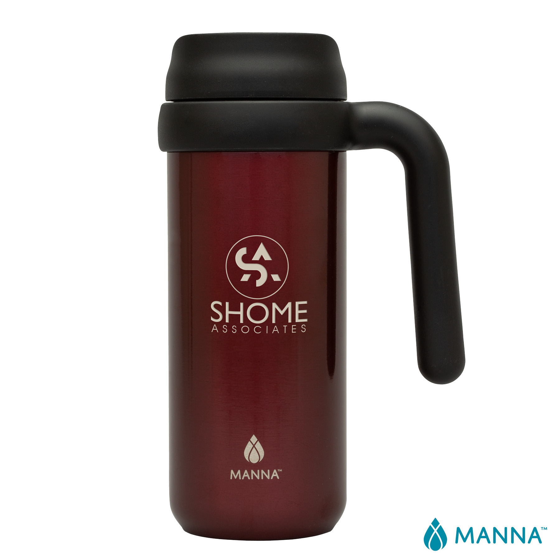 Manna™ 16 oz. Mocha Stainless Steel Mug 5