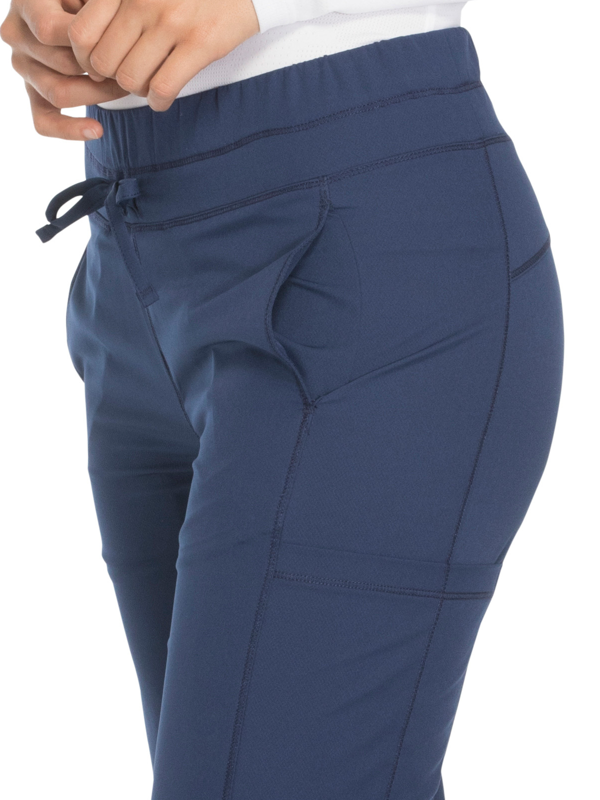 Dickies Medical - Dynamix - Women's 5-Pocket Mid Rise Straight Leg Pant 1