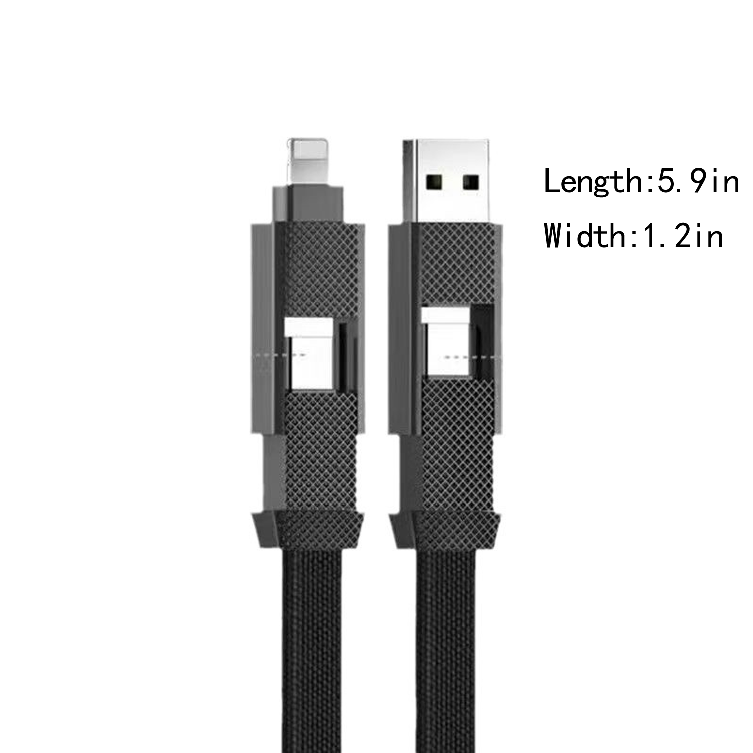 Magnetic 4 in 1 Fast Charging Lanyard Data Cable 4