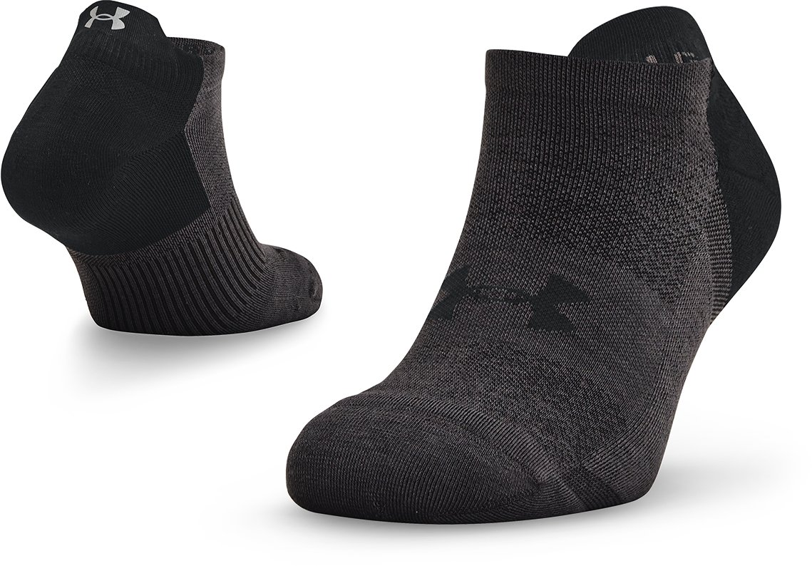 UA ArmourDry Run Unisex No Show Socks 7