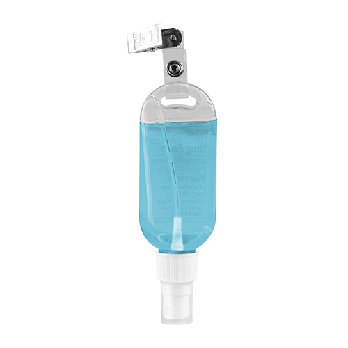 Spray Hand Sanitizer with Metal Clip