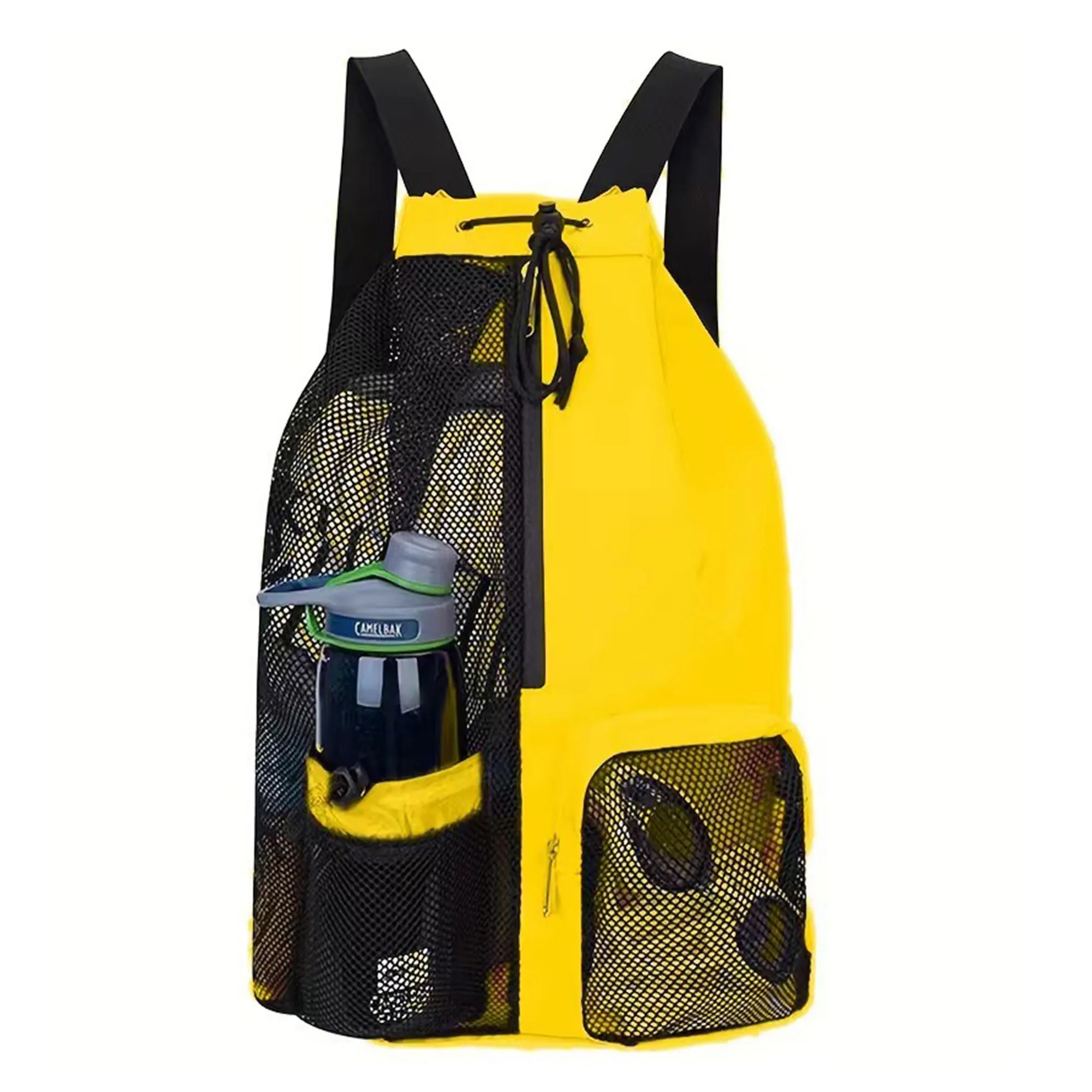 Multi-Function Breathable Mesh Drawstring Backpack 3
