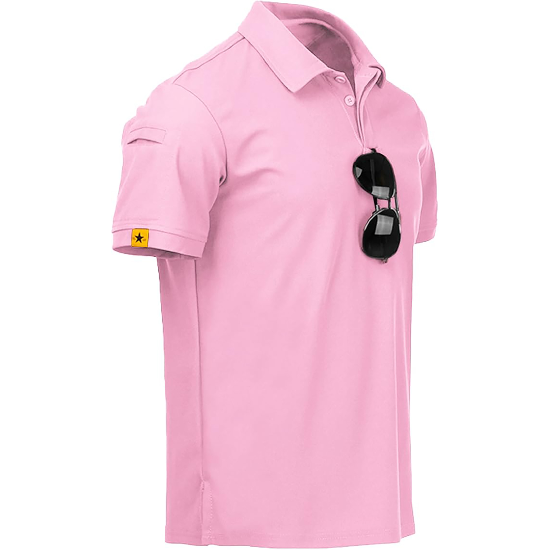 Men's Short Sleeved Sports Tactical T Shirt 19