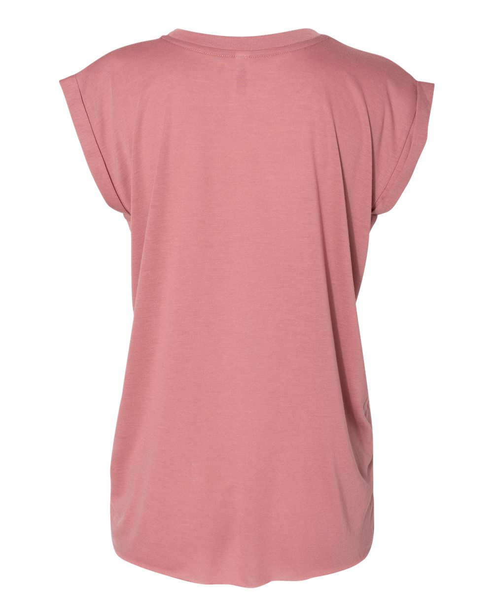 Women's Flowy Rolled Cuffs Muscle Tee - 8804 6