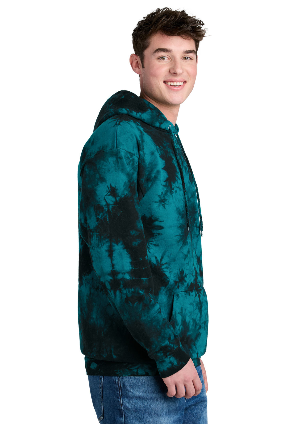 Port & Co Crystal Tie-Dye Pullover Hoodie PC144 2