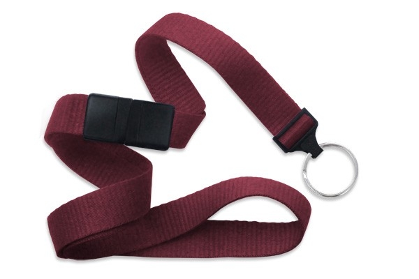 5/8" Flat Blank Lanyard with Breakaway (Split Ring) 53
