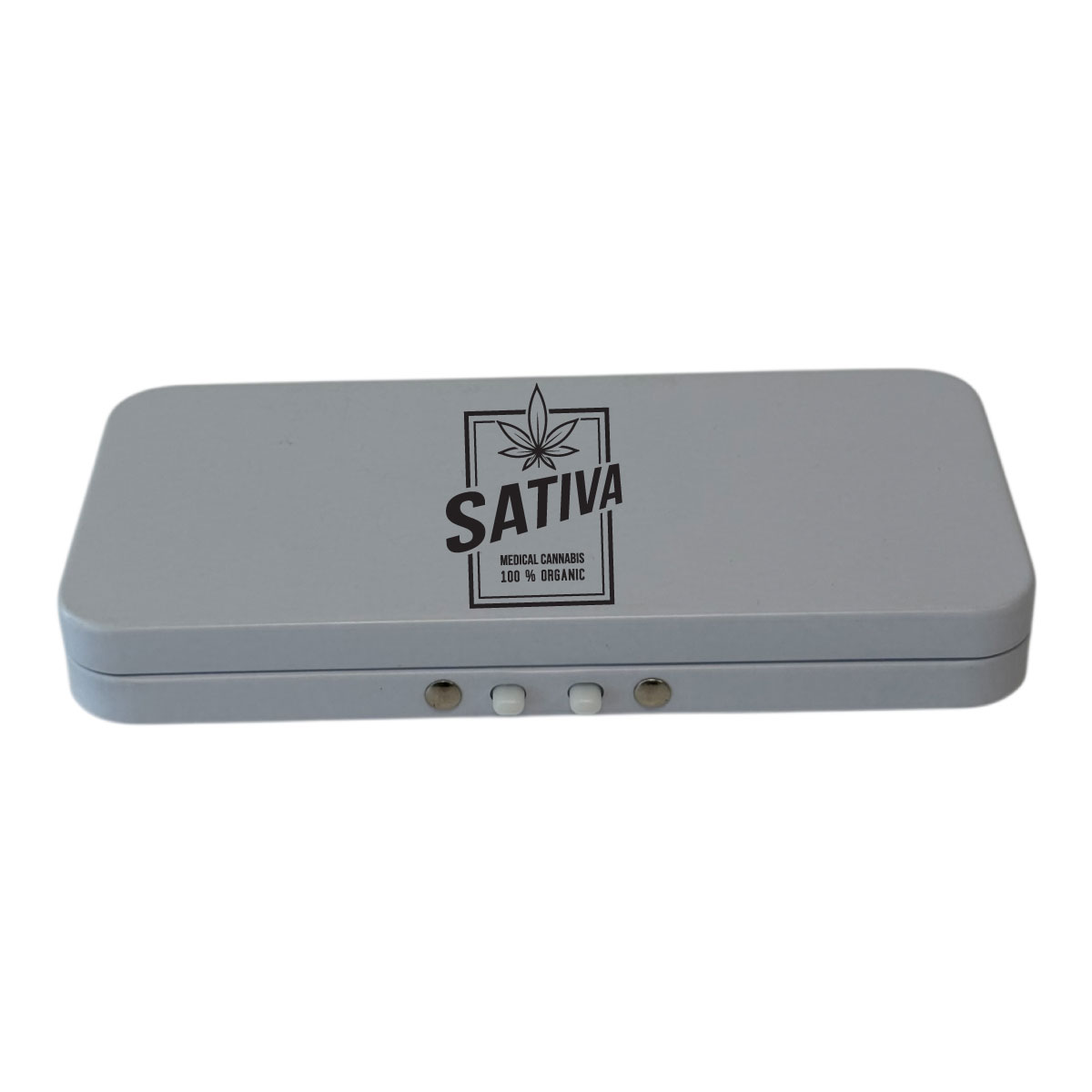 Pre-Roll Tin w/ Child Resistant Hinged Lid 8